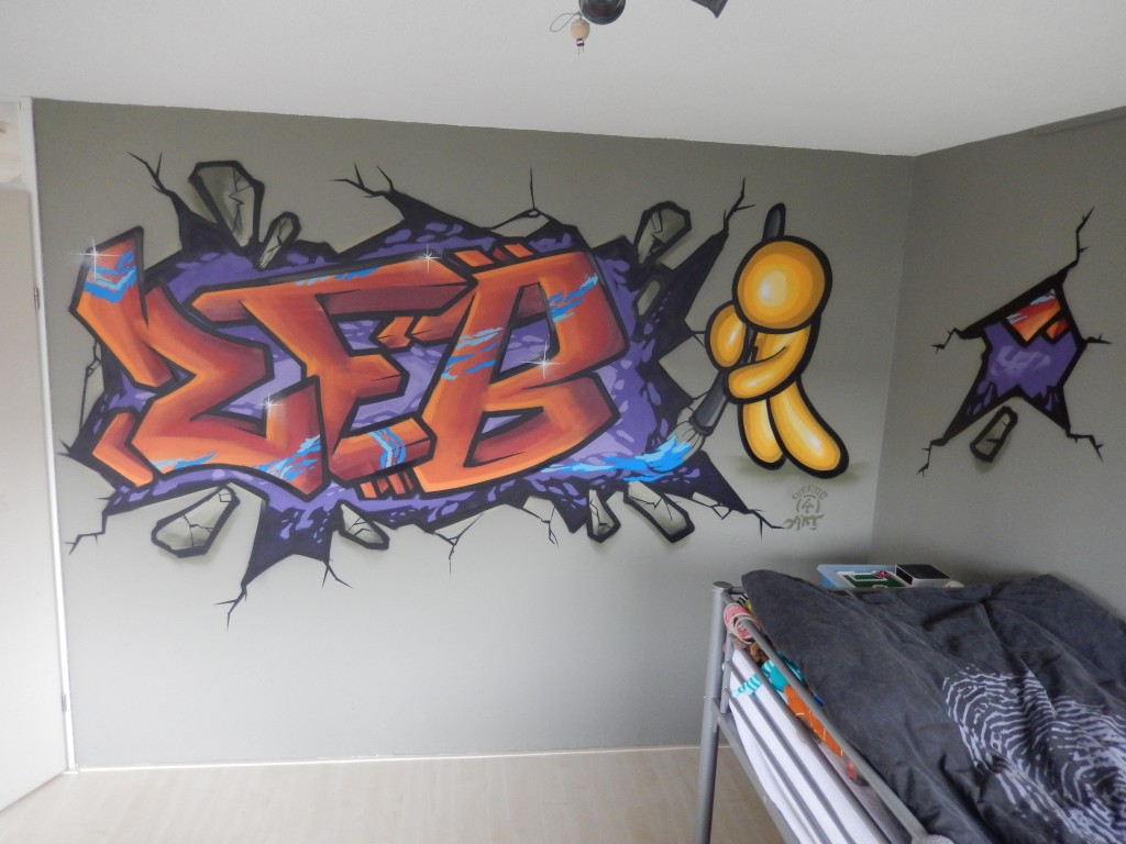 Inrichting kinderkamer voetbal: muur ideeen kinderkamer consenza ...