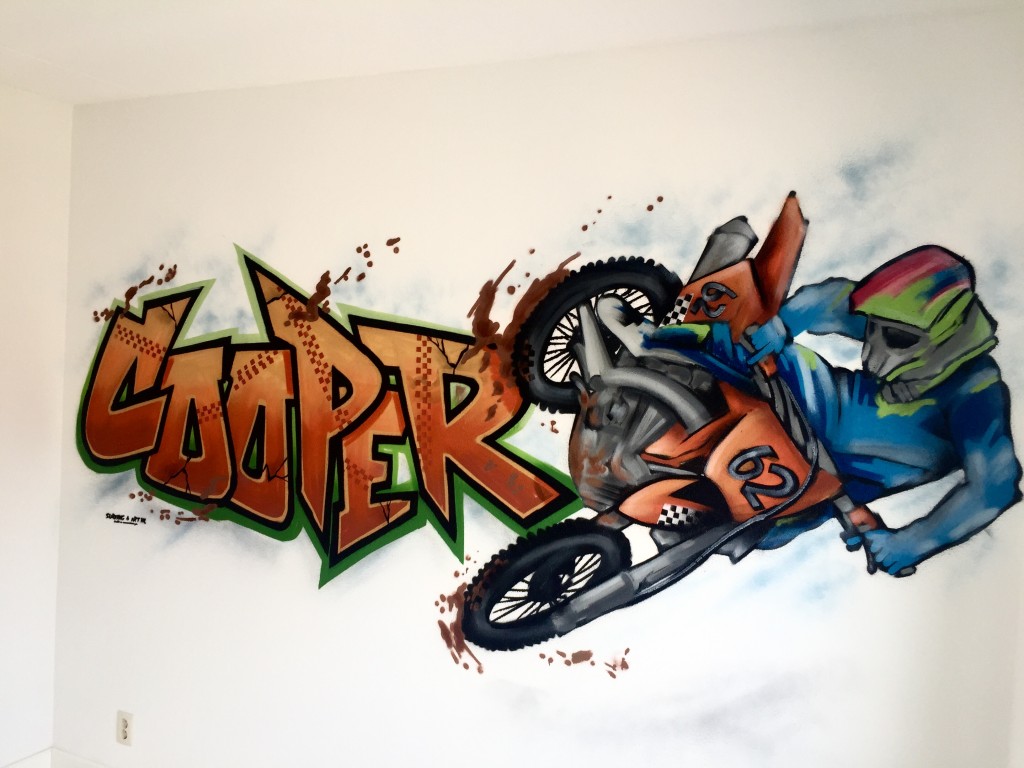 Graffiti kinderkamer specialist via kinderkamer graffiti.nl