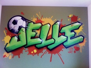 graffiti kinderkamer